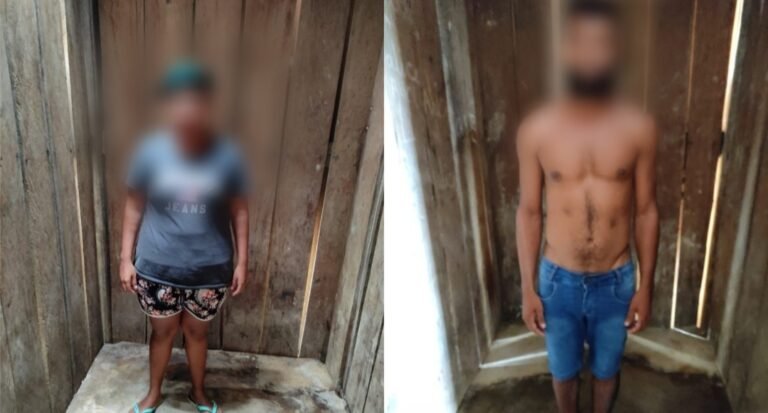 Duas pessoas foram presas suspeitas de comercialização de entorpecentes na comunidade de Patrocínio