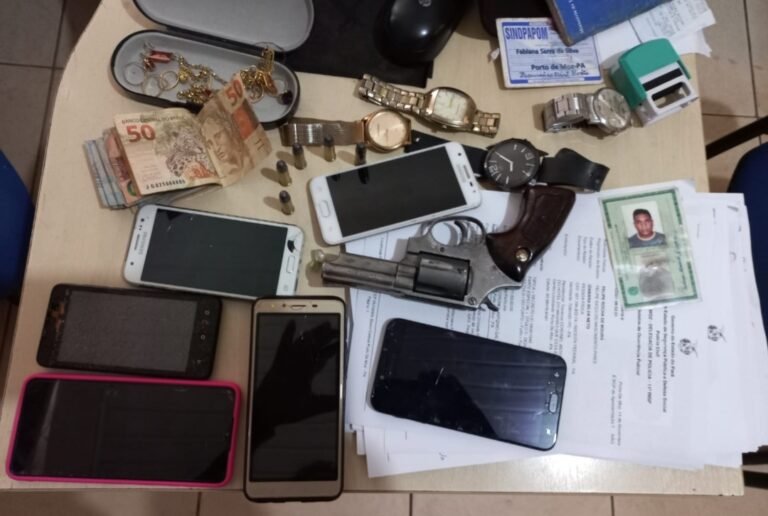 Mulher é vitima de assalto e suspeito é preso pela PM em Porto de Moz, no PA