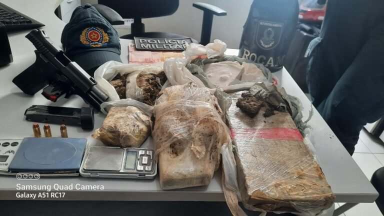 ROCAM detém homem suspeito de tráfico de entorpecentes em Itaituba