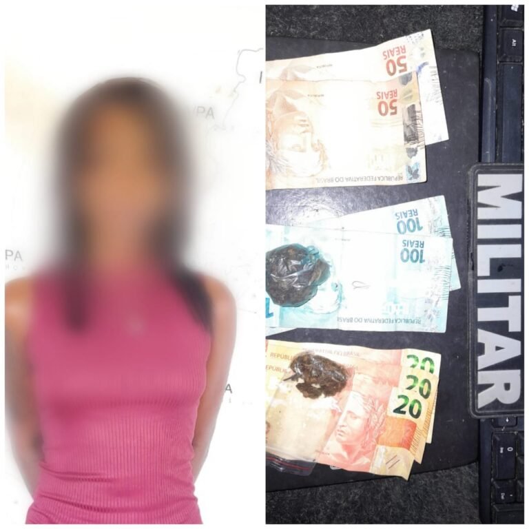 Travesti é detido suspeito de tráfico de drogas no Garimpo Sudário, em Itaituba