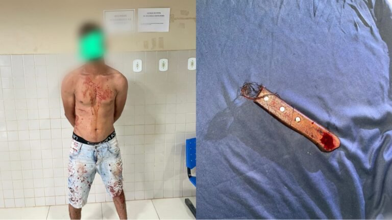 Homem é preso após tentar matar a esposa a facadas em Novo Progresso, no PA