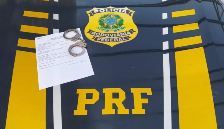 Homem com mandado de prisão em aberto é preso pela PRF em Santarém, no PA