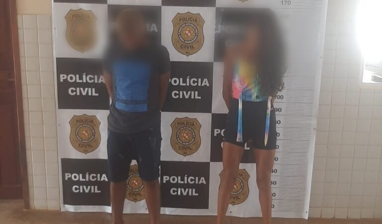 Casal é preso suspeito de tráfico de drogas no município de Placas