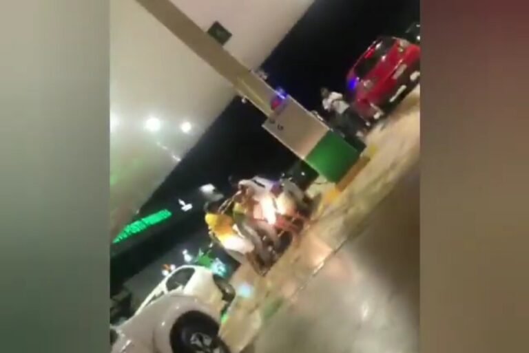 Vídeo: Frentista é agredido com socos em posto de gasolina em Itaituba, no PA