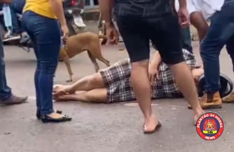 Motociclista fica ferida ao colidir na traseira de um veículo em Itaituba, no PA