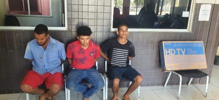 VÍDEO: Bandidos entram em loja e furtam aparelho televisor em Miritituba