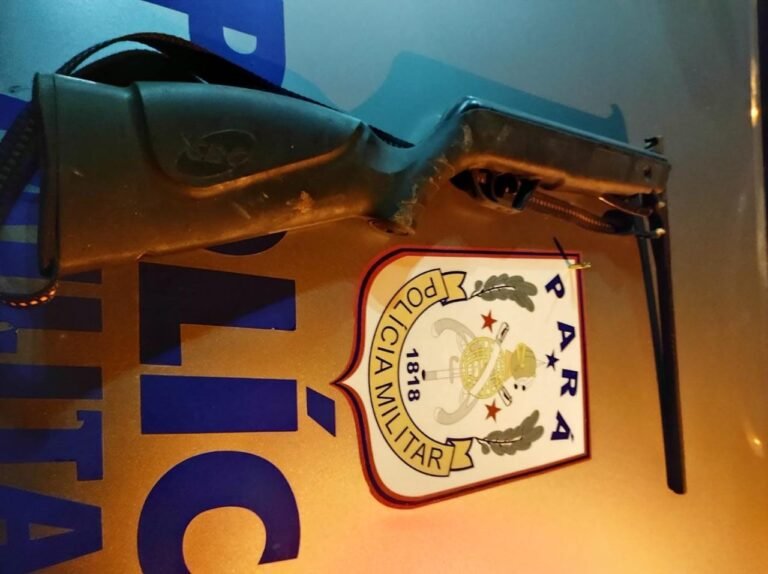 Após denúncia de ameaça, PM apreende arma de fogo em Rurópolis, no PA