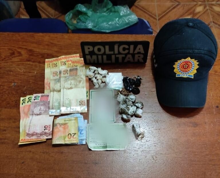 Mulher é detida suspeita de tráfico de entorpecentes no Patrocínio, em Itaituba