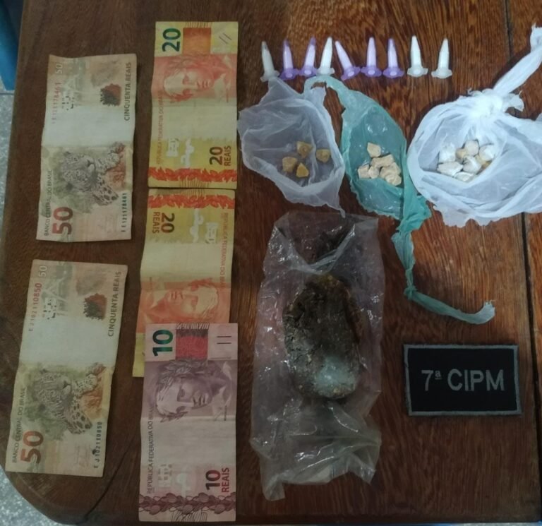 Homem é preso suspeito de tráfico de drogas e lesão corporal em Castelo dos Sonhos