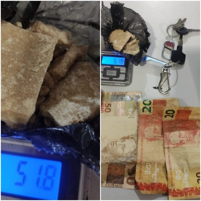 Casal é detido suspeito de tráfico de entorpecentes em Itaituba