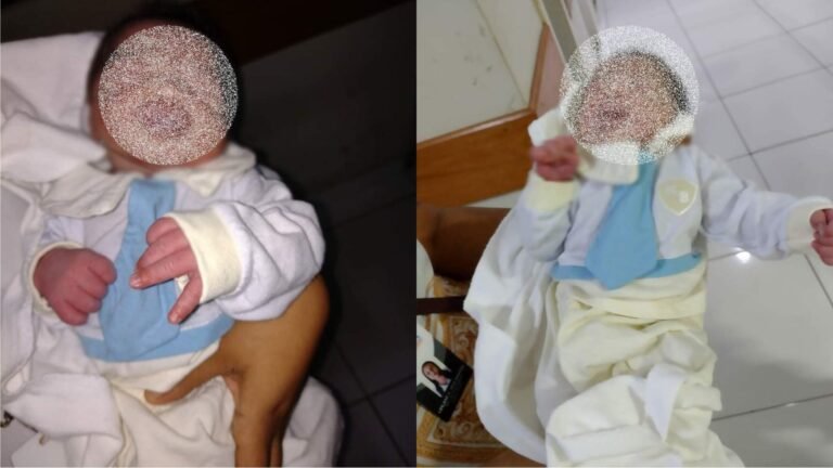 Criança recém-nascida é abandonada e encontrada por populares