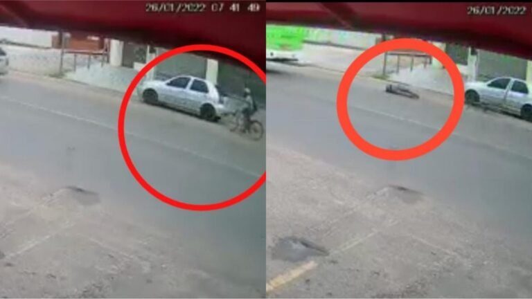 Vídeo: Ciclista atropelado por ônibus após queda morre em hospital de Santarém