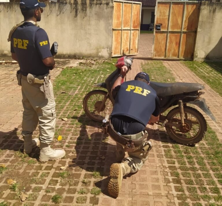 PRF recupera motocicleta roubada