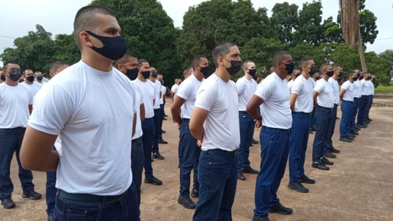 Candidatos aprovados no concurso da PM estão passando por curso de formação em Itaituba