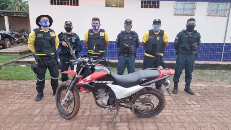 Operação “Sossego”, do DETRAN, em Rurópolis (PA), recupera três motocicletas com ocorrência de roubo ou furto