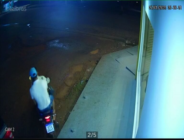 Vídeo mostra bandidos fugindo após realizarem assalto em Itaituba