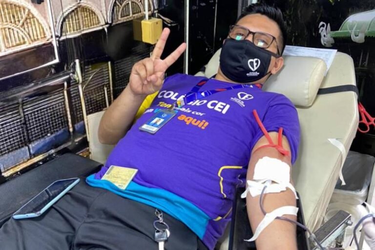 Jovens aproveitam a ação do Hemopa para doar pela primeira vez