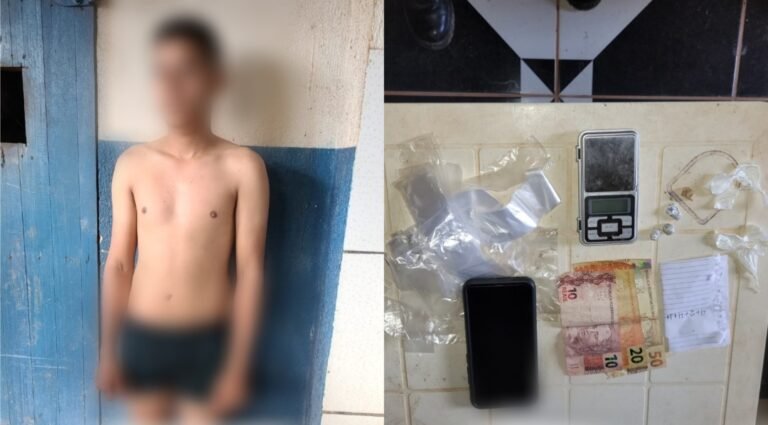 Homem é preso suspeito de tráfico de drogas na região garimpeira de Itaituba