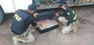 Passageiro de ônibus é preso com 14 tabletes de droga em Santarém, no PA