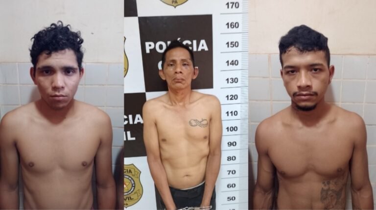 Polícia Civil e Militar de Rurópolis transferem três presos para o presídio de Itaituba