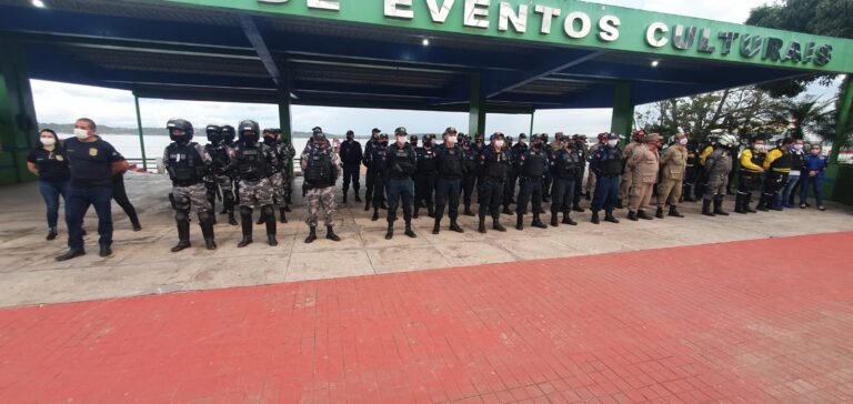 Forças de segurança pública se unem em mais uma etapa do Projeto “Segurança Por Todo o Pará”, em Itaituba e região