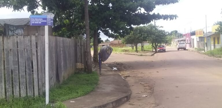 Bairro Maria Magdalena realiza fase de conclusão do emplacamento das vias