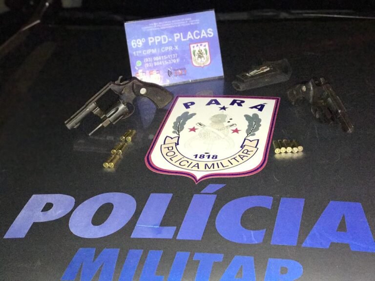 Durante uma operação integrada entre Policia Civil e Policia Militar duas armas e munições foram apreendidas no município de Placas