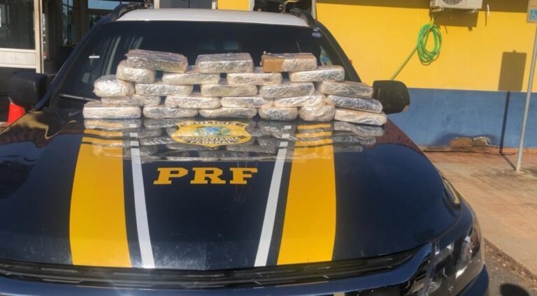 PRF apreende 23 kg de pasta base de cocaína em Altamira, no PA