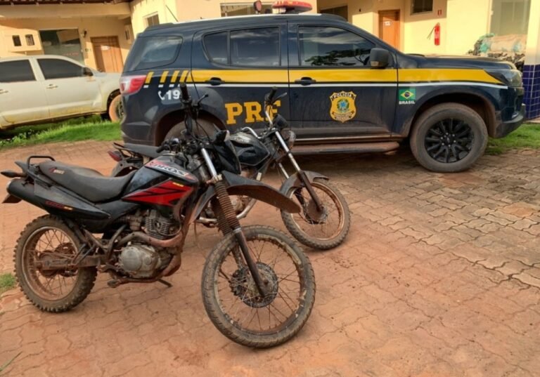 PRF recupera duas motocicletas roubadas em Rurópolis