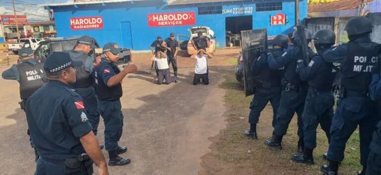 15° BPM realiza simulação de abordagem para alunos do curso de formação praça da PM