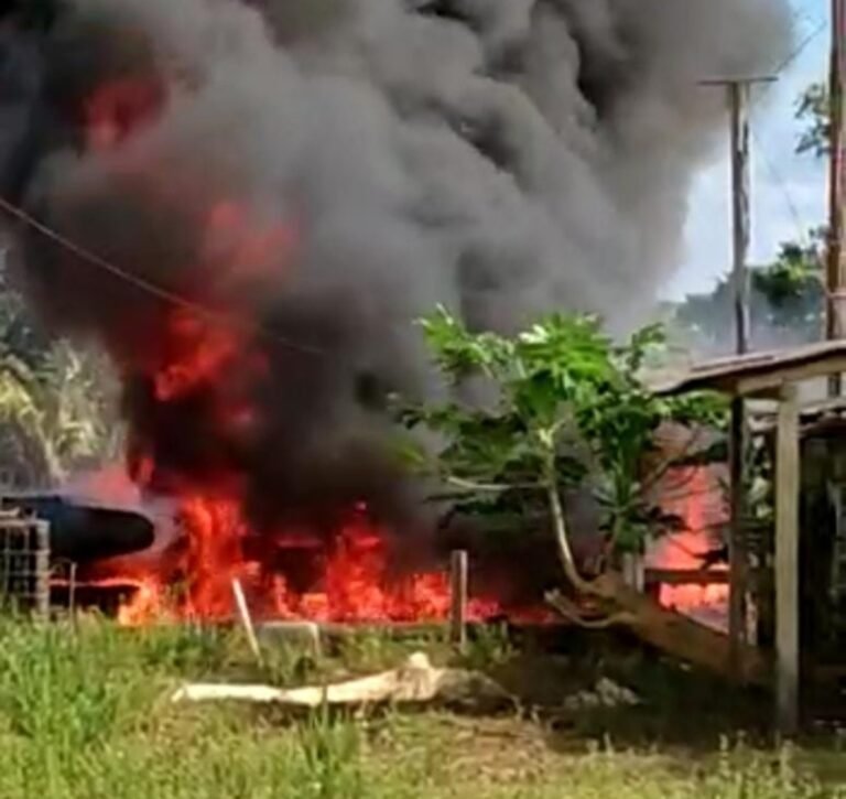 Tanque de combustível explode na região garimpeira de Jacareacanga
