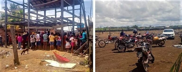 Um grupo de pessoas invadiu terrenos particulares em Jacareacanga