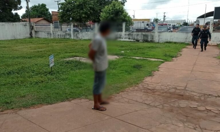 Homem é detido pela polícia acusado de importunação sexual em Itaituba, no PA