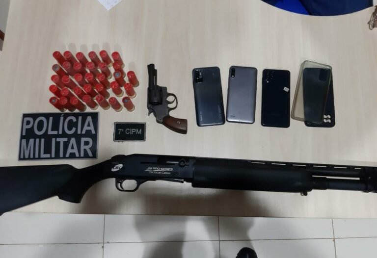 Presos por suspeita de roubo e posse de arma em Novo Progresso, no PA