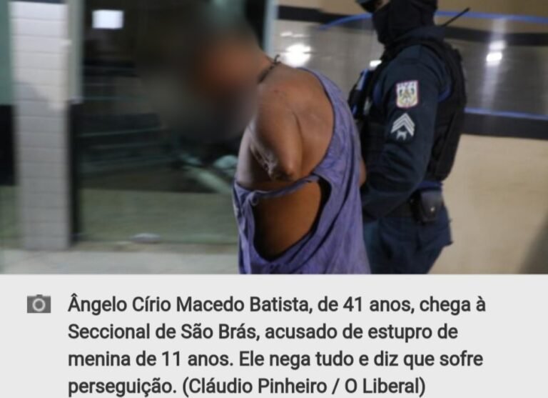 Suspeito de estuprar menina de 11 anos é espancado e preso no Pará