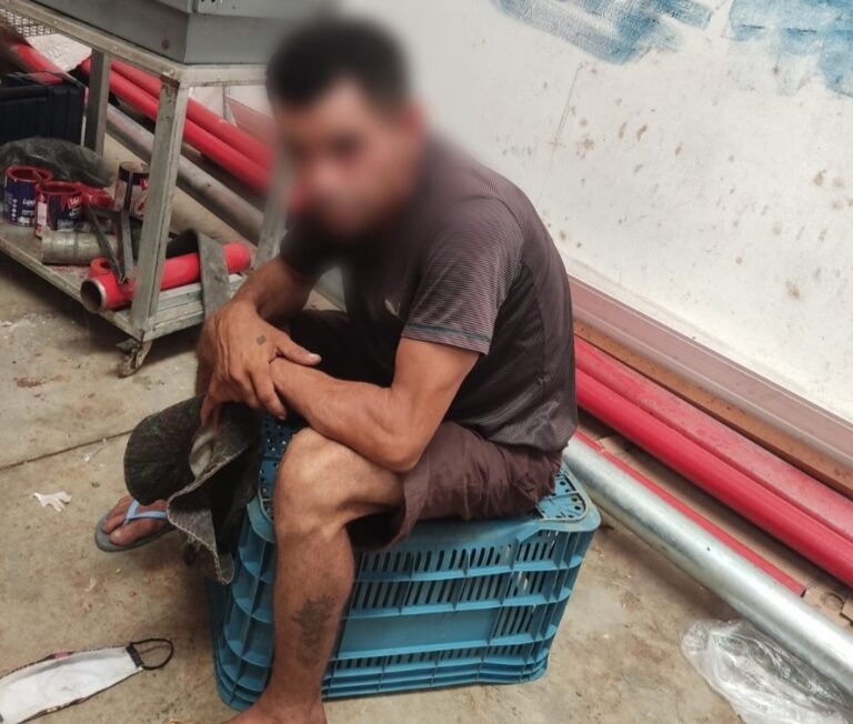 Homem é detido suspeito de tentar furtar carne em supermercado em Itaituba, no PA