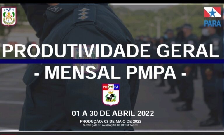 Estado divulga produção geral do mês de Abril