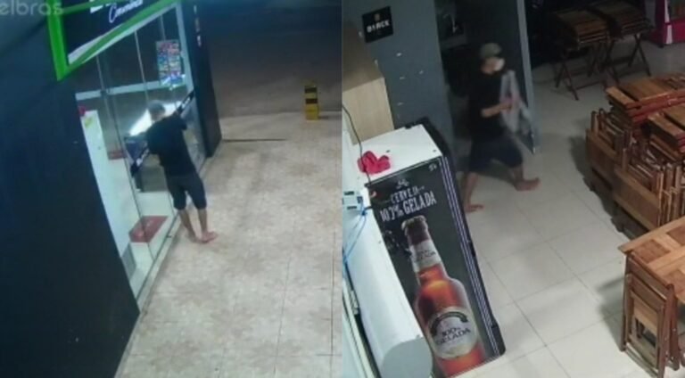 Elemento invade conveniência e leva várias bebidas em Itaituba, no PA
