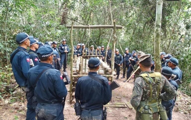 Alunos do curso de formação de praças da PM finalizam estágio de Adaptação a Vida na Selva