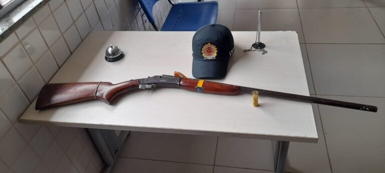 Homem é preso por ameaça e porte ilegal de arma de fogo em Fordlândia