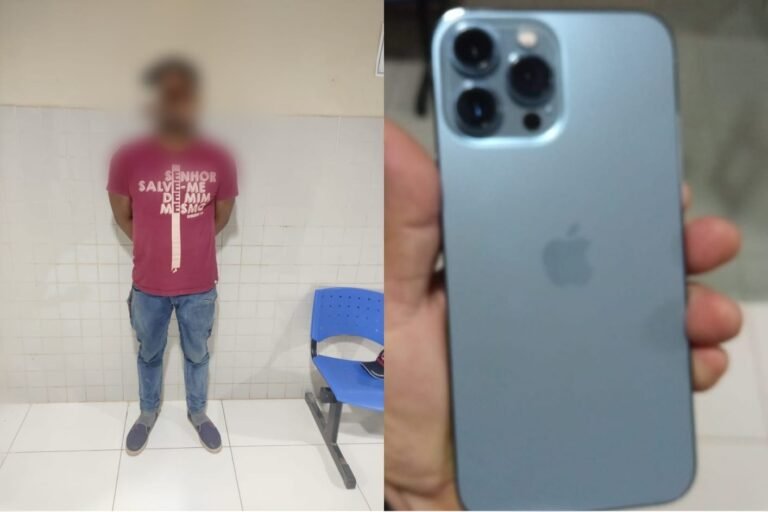 Homem é preso depois de furtar um IPhone em Novo Progresso