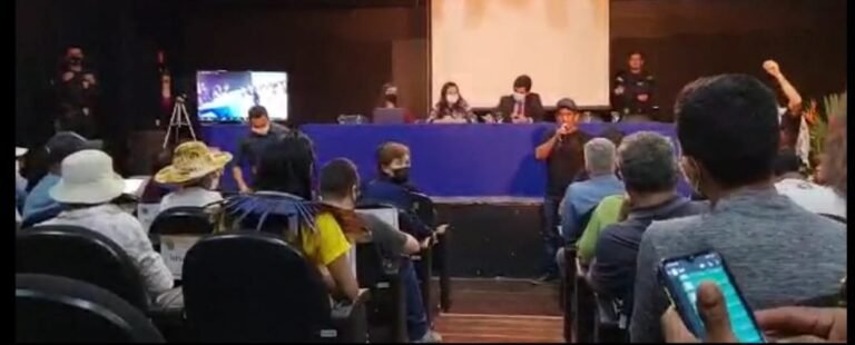 Garimpeiro Maranhão participa de Audiência Pública que debateu impactos do mercúrio na bacia do Tapajós em Santarém PA