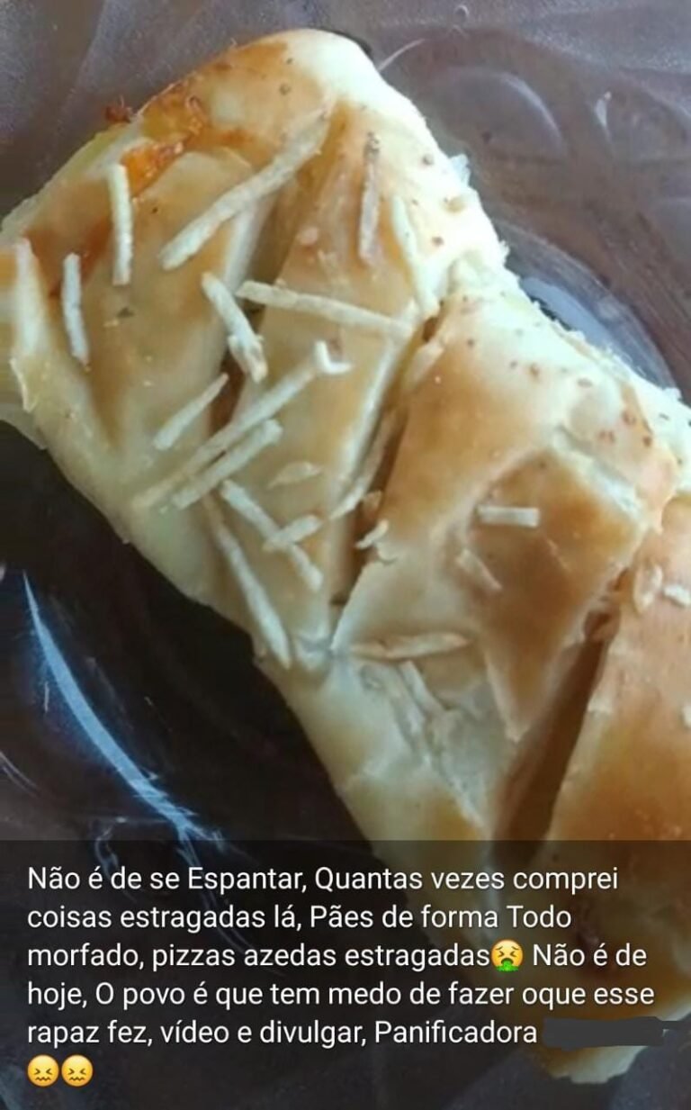 Cliente compra lanche com larvas em padaria no Distrito de Miritituba