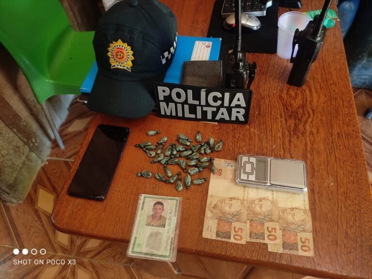 Trio é preso comercializando entorpercentes na região garimpeira Patrocínio em Itaituba  PA 