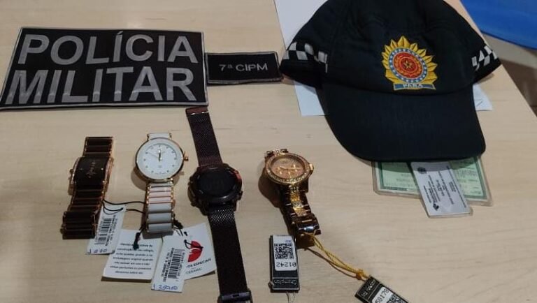 Homem furta objetos de Ótica em Novo Progresso PA e dois dias depois volta no local é reconhecido e preso 