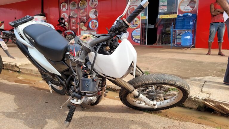Motociclista avança preferencial e causa acidente em Itaituba PA
