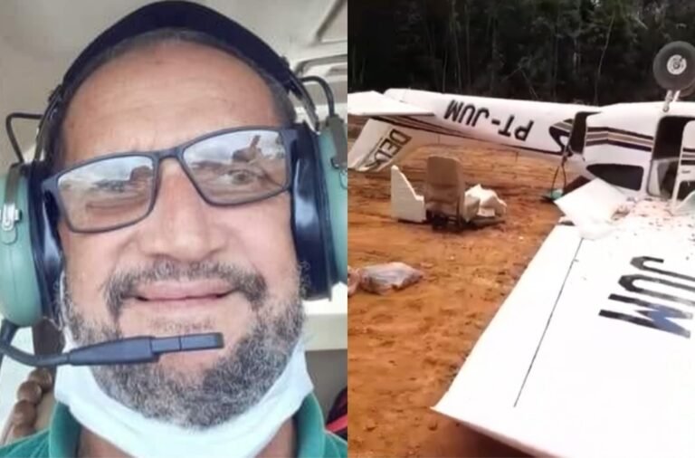Vídeo: Homem de 66 anos morre em acidente aéreo na região garimpeira de Jacareacanga