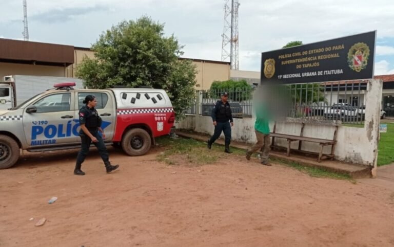 Homem é preso por importunação sexual em Itaituba  PA