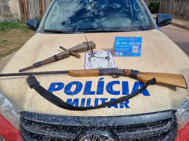 Homem é detido por posse ilegal de arma de fogo em Placas PA