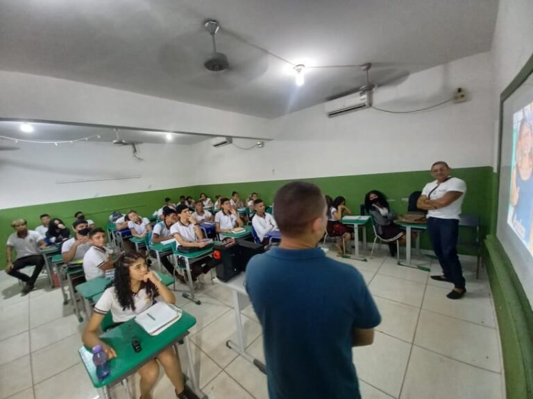 Programa Saúde na Escola realiza palestra na Escola São Francisco das Chagas em Itaituba PA
